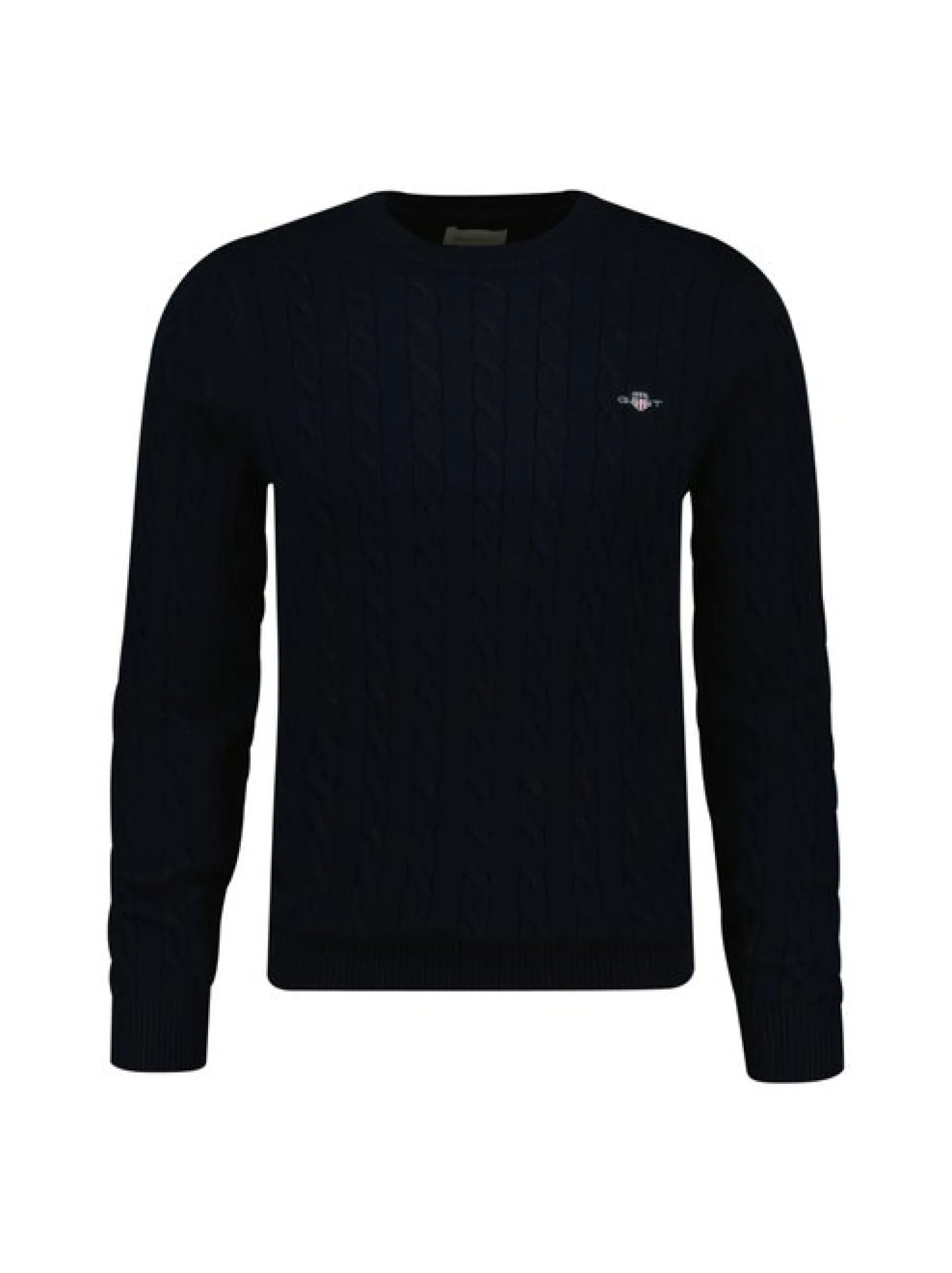 Gant Herren Strickpullover in blau - Ärmel: langarm