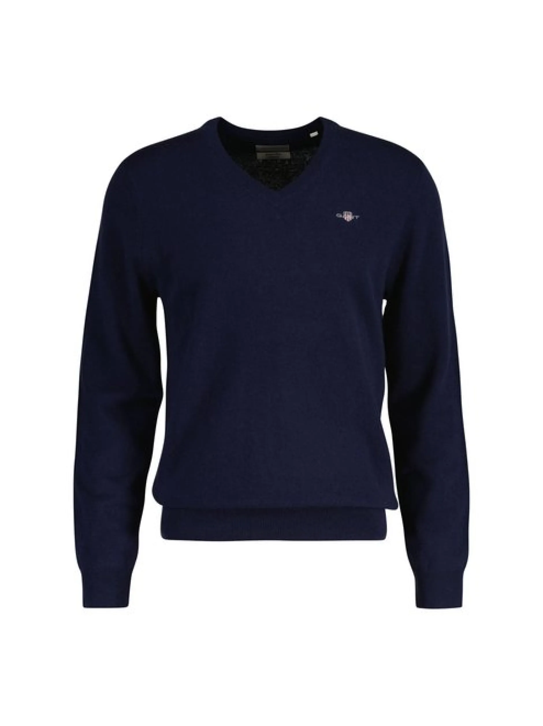 Gant Herren Strickpullover in blau - Ärmel: langarm