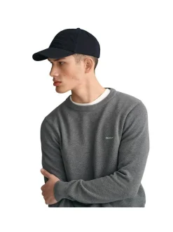 Gant Herren Strickpullover in grau - Ärmel: langarm