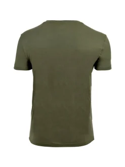 Gant Herren T-Shirt 2er Pack in grün weiß