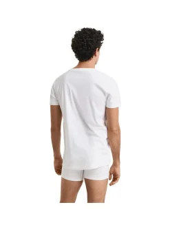 Gant Herren T-Shirt 4er Pack in weiß - Ärmel: kurzarm