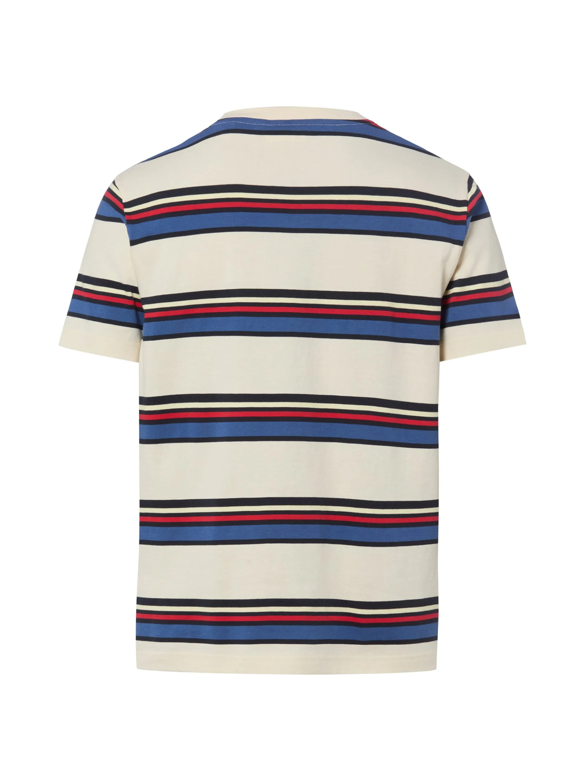 Gant Herren T-Shirt in beige mehrfarbig - Ärmel: kurzarm