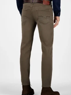Gardeur Herren Jeans TUCKER in braun - Länge: lang