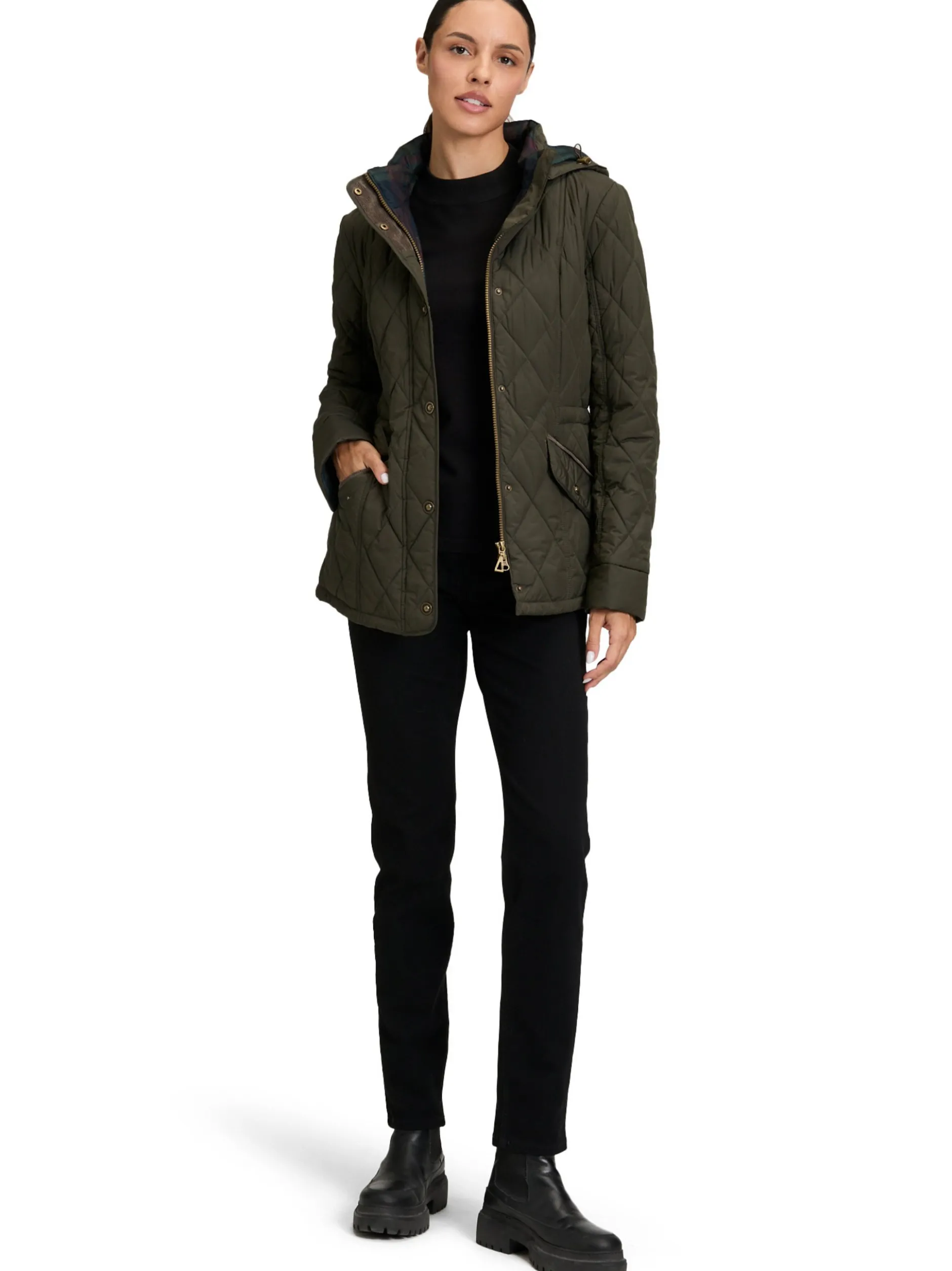 Gil Bret Damen Steppjacke in khaki