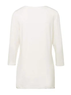Goldner Damen 3/4-Arm-Shirts in weiß - Ärmel: 3/4 Arm