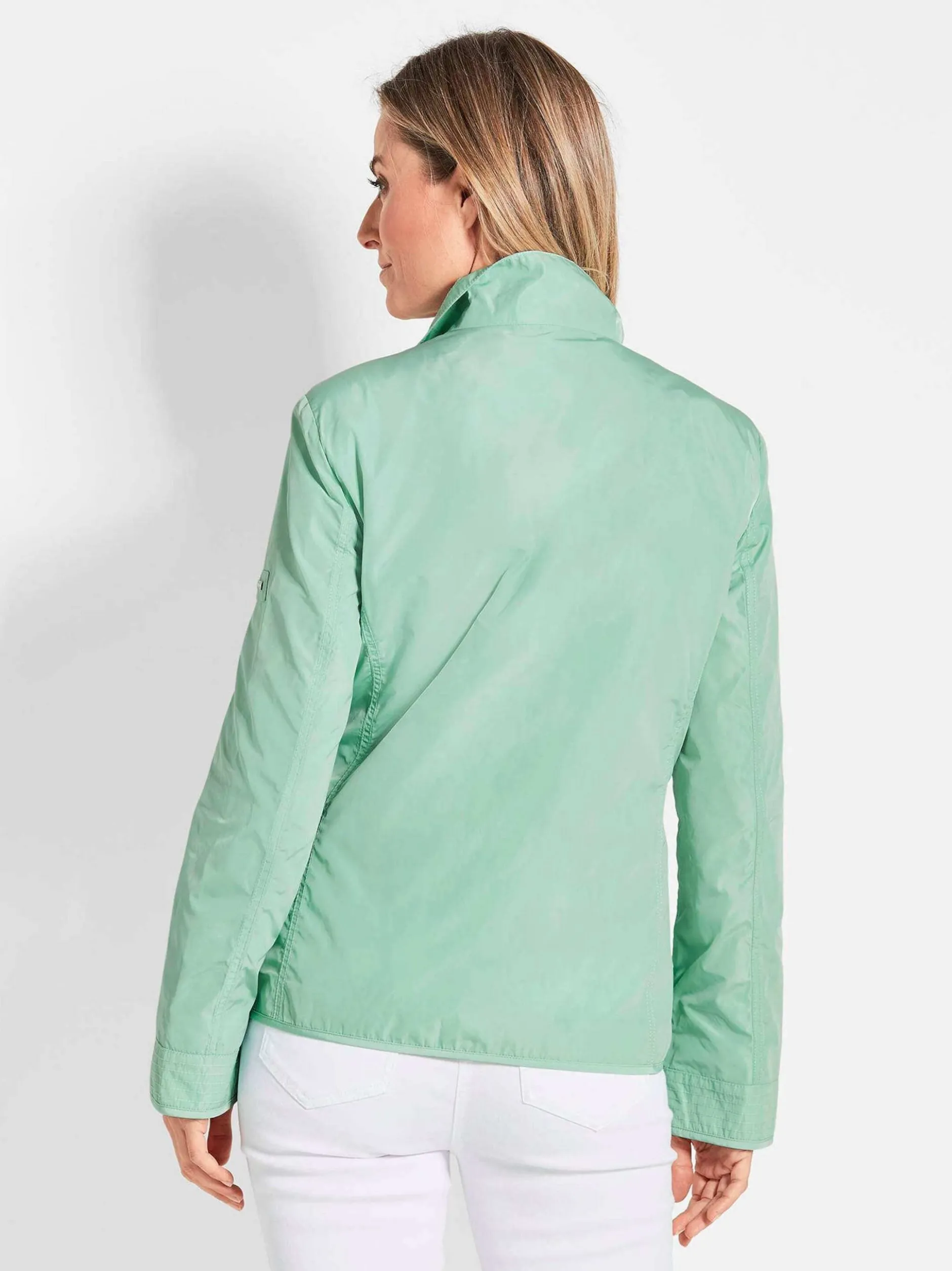 Goldner Damen Übergangsjacken in mint