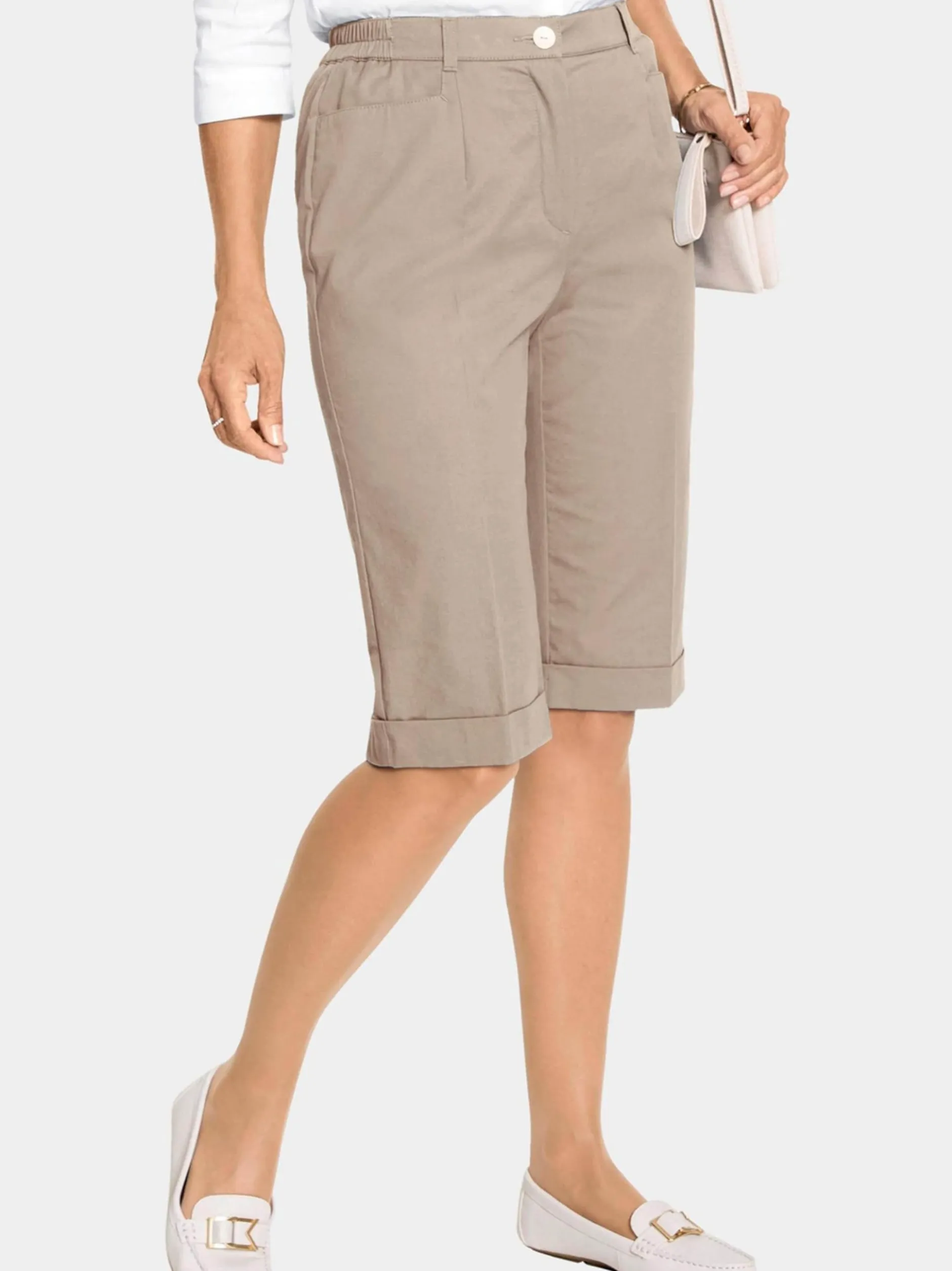 Goldner Damen Capri- & 7/8-Hosen in beige