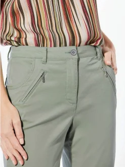 Goldner Damen Capri- & 7/8-Hosen in grün