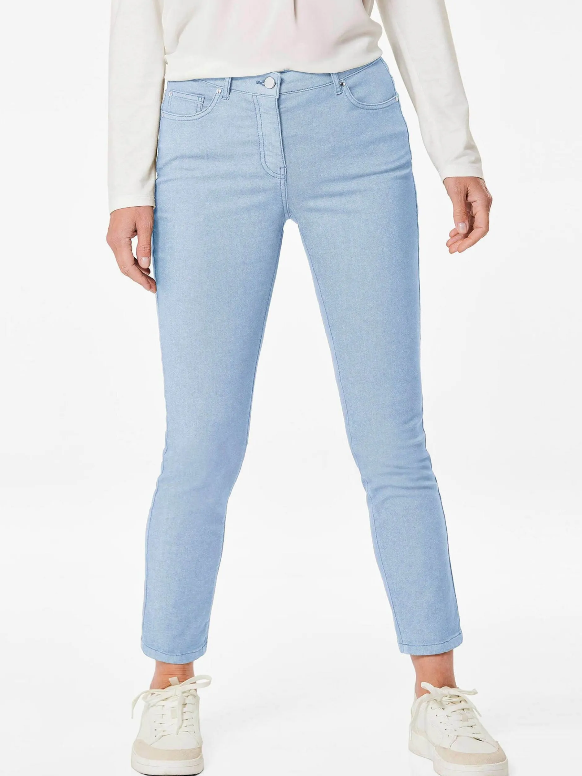Goldner Damen Capri- & 7/8-Hosen in hellblau