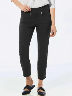 Goldner Damen Capri- & 7/8-Hosen in schwarz