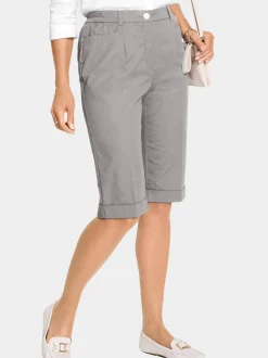 Goldner Damen Capri- & 7/8-Hosen in silber