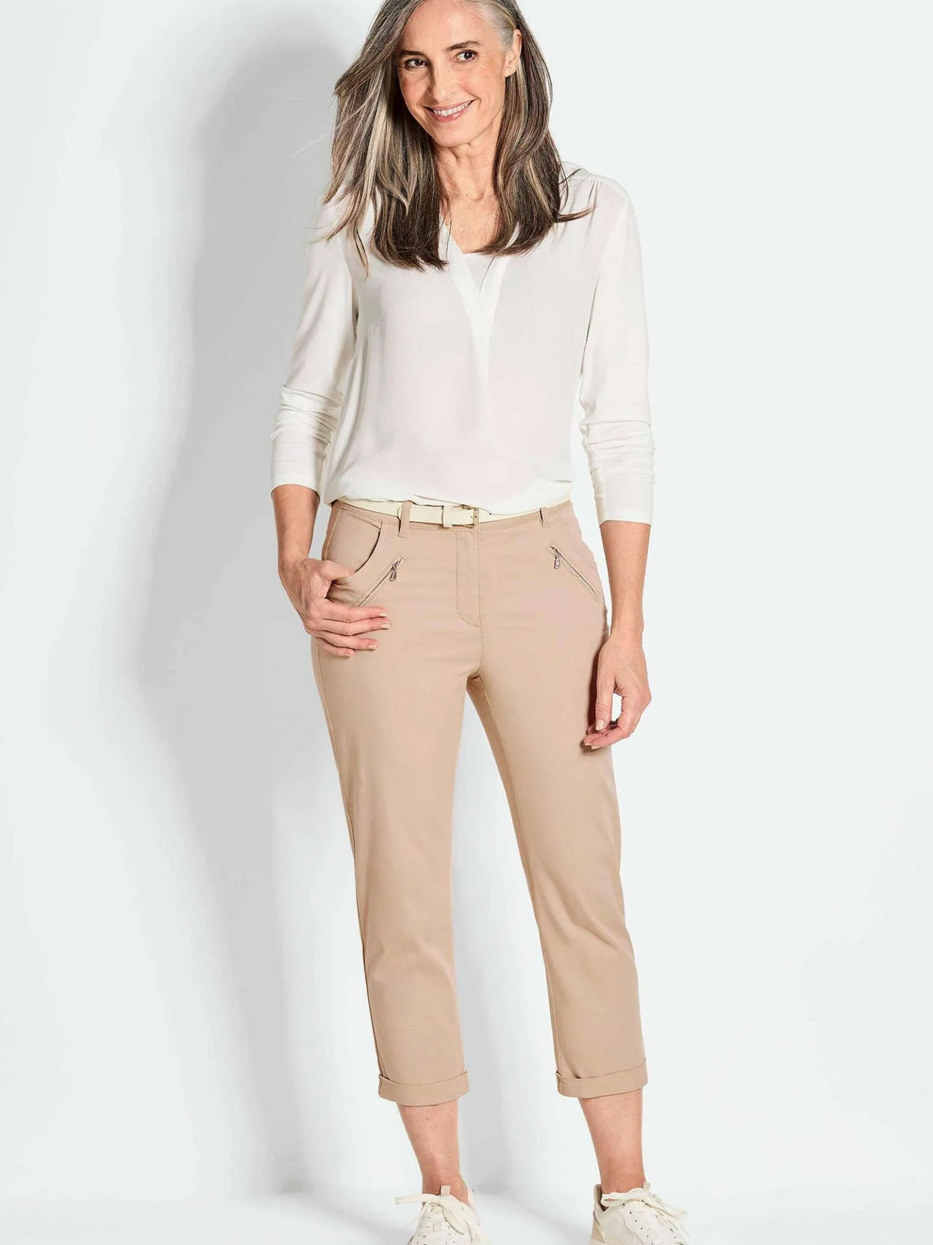 Goldner Damen Capri- & 7/8-Hosen in sand