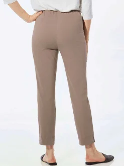 Goldner Damen Capri- & 7/8-Hosen - Kurzgröße in taupe