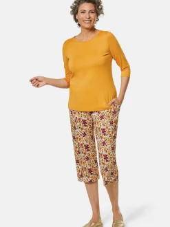 Goldner Damen Capri- & 7/8-Hosen - Kurzgröße in mehrfarbig