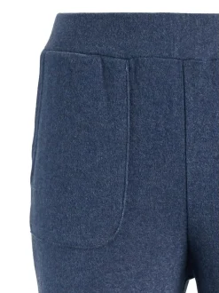 Goldner Damen Freizeithosen in blau