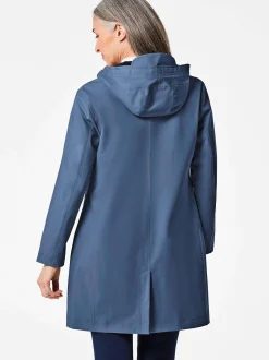 Goldner Damen Funktionsjacken in blau