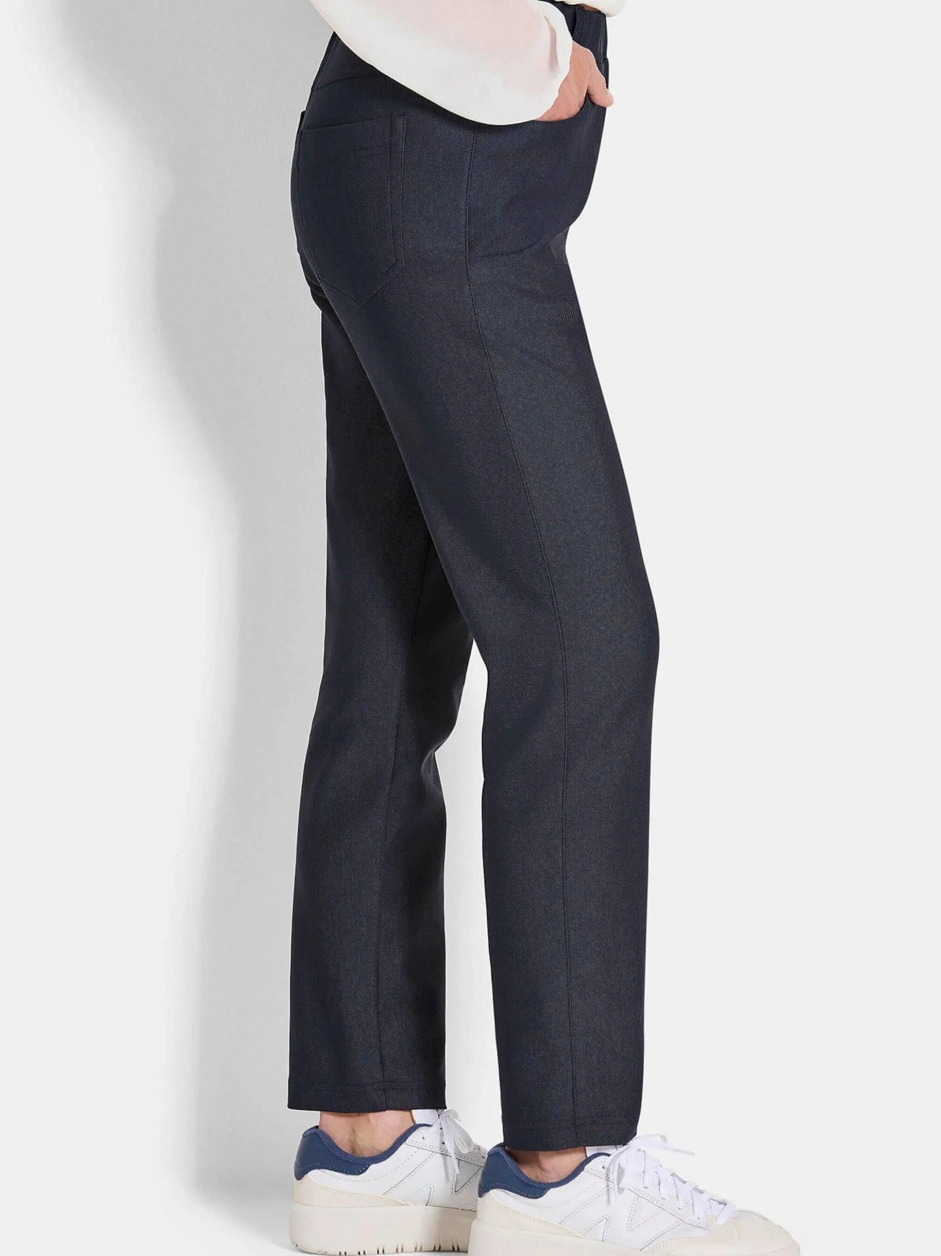 Goldner Damen Hosen in marine