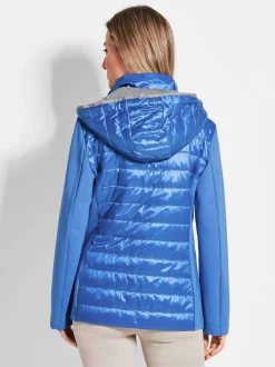 Goldner Damen Jacken in blau
