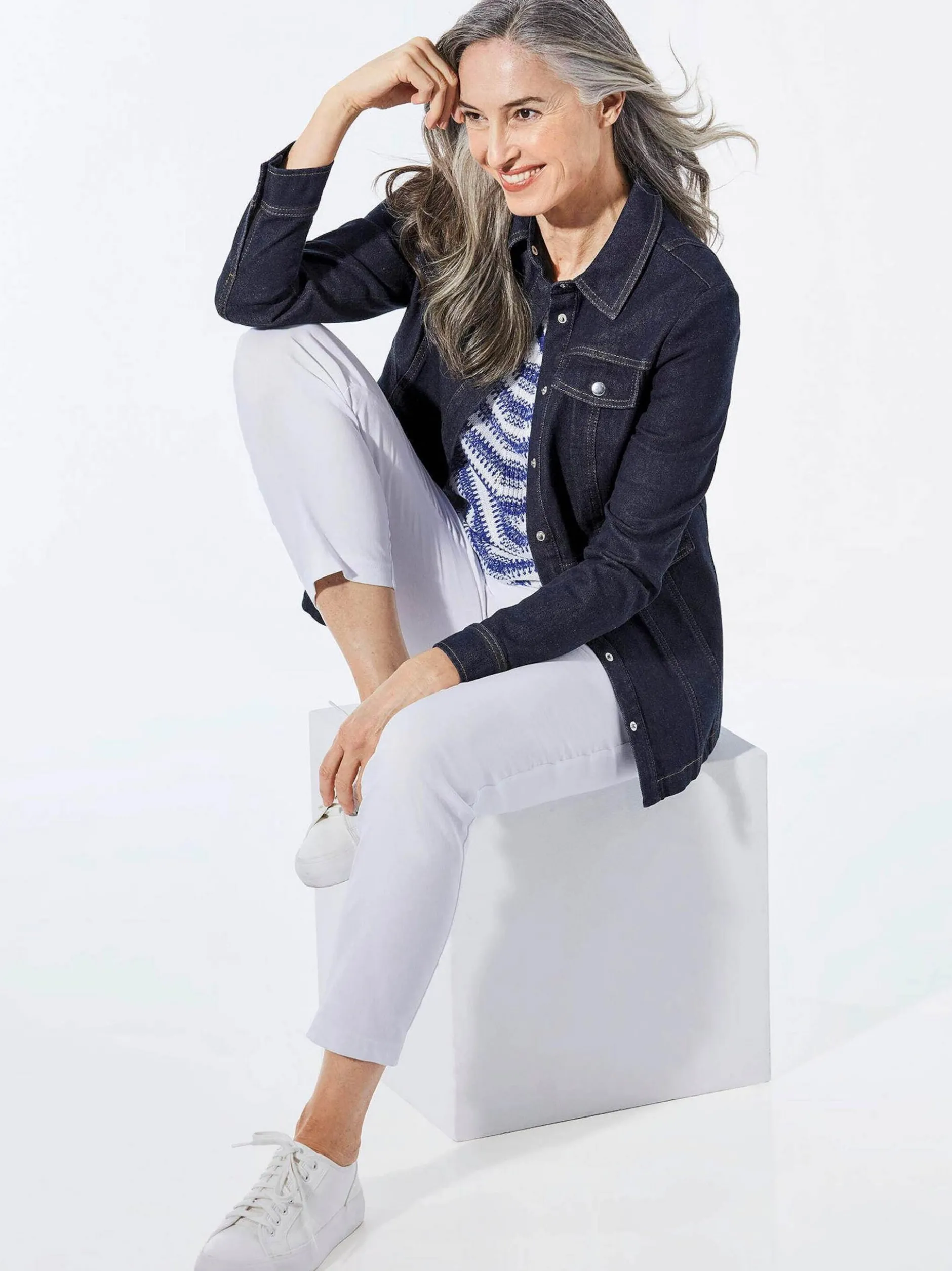 Goldner Damen Jacken in marine
