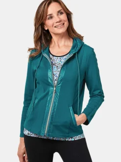 Goldner Damen Jacken in petrol
