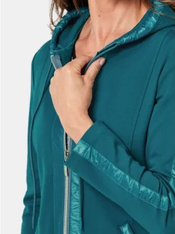 Goldner Damen Jacken in petrol