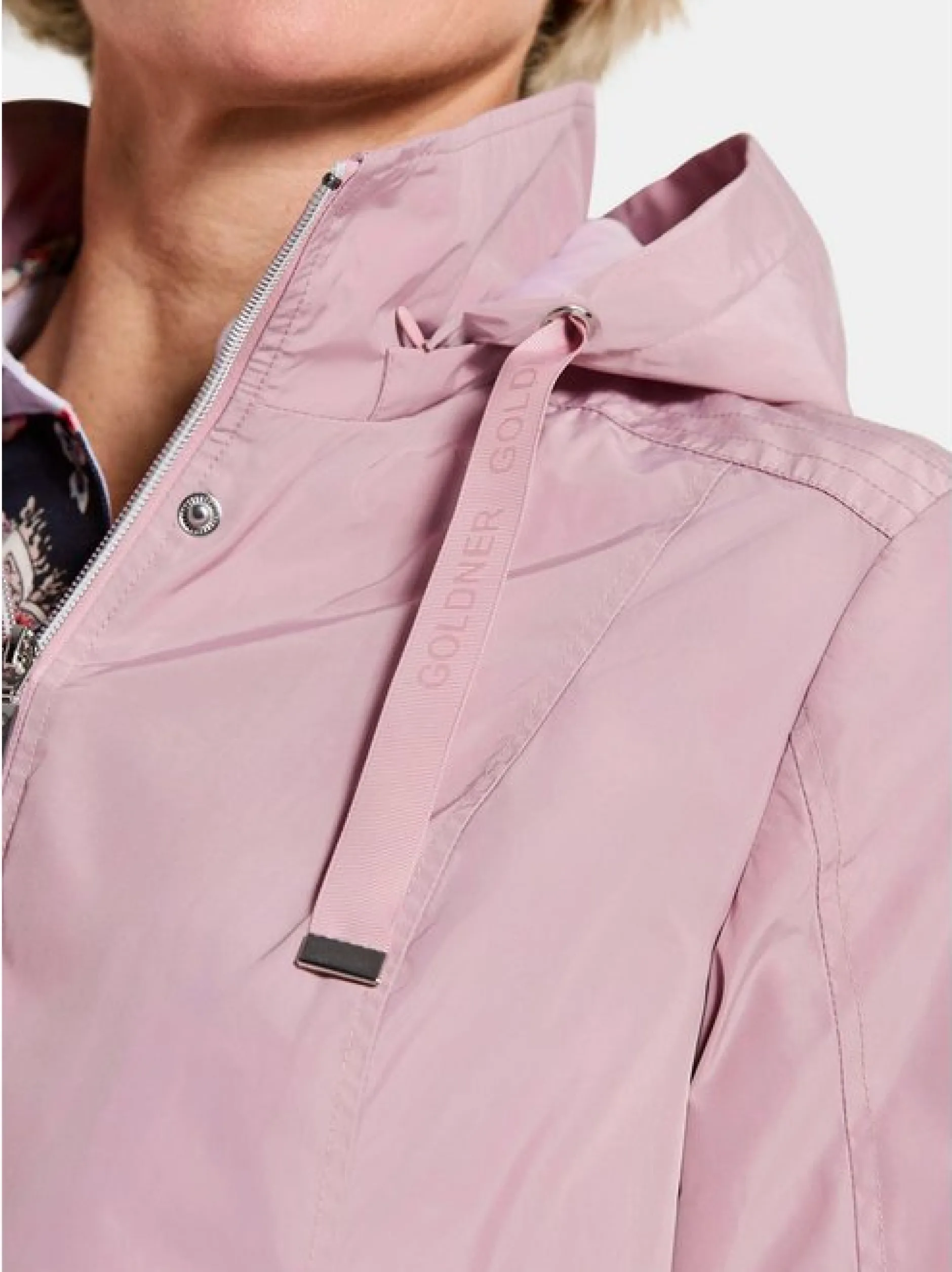 Goldner Damen Jacken in rosa