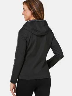 Goldner Damen Jacken in schwarz