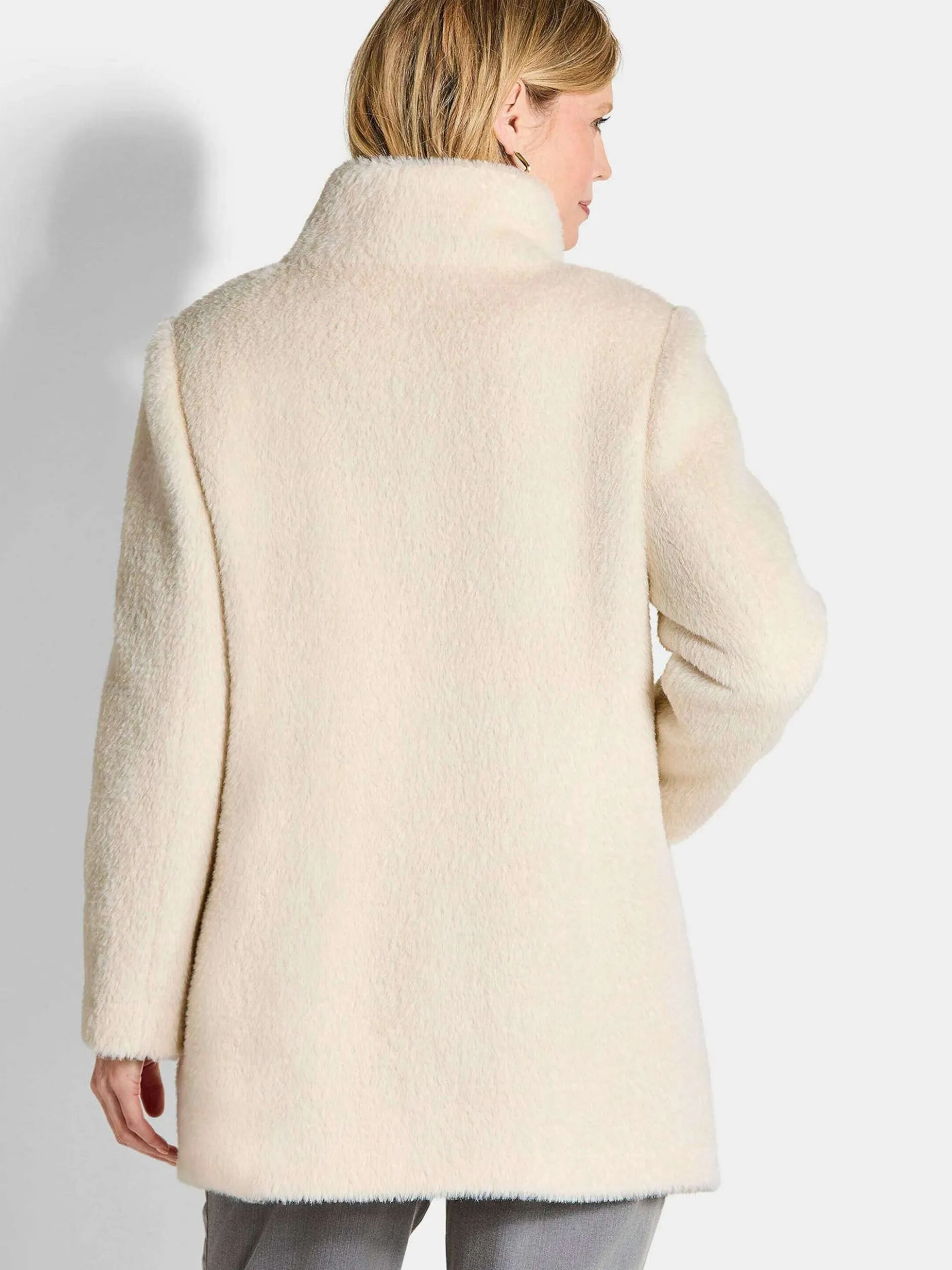 Goldner Damen Jacken - Kurzgröße in beige