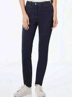 Goldner Damen Jeans in rinsed