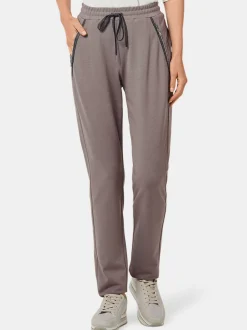 Goldner Damen Lange Hosen in grün