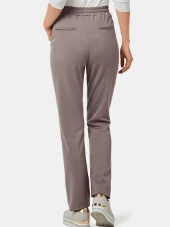 Goldner Damen Lange Hosen in grün