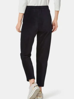 Goldner Damen Lange Hosen in schwarz