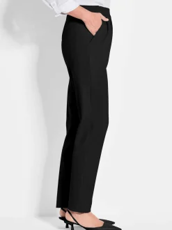Goldner Damen Professlan-Hosen in schwarz