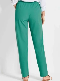 Goldner Damen Professlan-Hosen in türkis