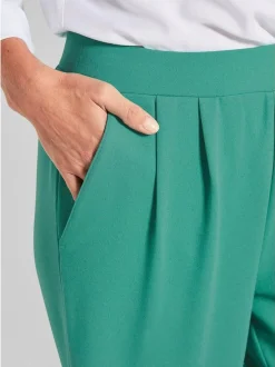 Goldner Damen Professlan-Hosen in türkis