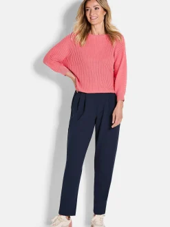 Goldner Damen Professlan-Hosen in marine