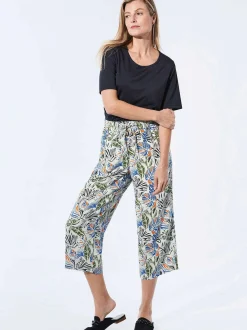 Goldner Damen Schlupfhose in mehrfarbig