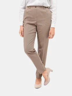 Goldner Damen Schlupfhosen in beige