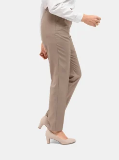 Goldner Damen Schlupfhosen in beige