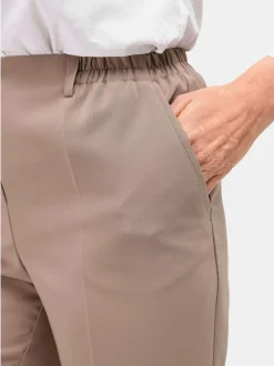 Goldner Damen Schlupfhosen in beige