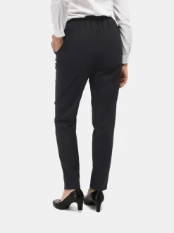 Goldner Damen Schlupfhosen in schwarz
