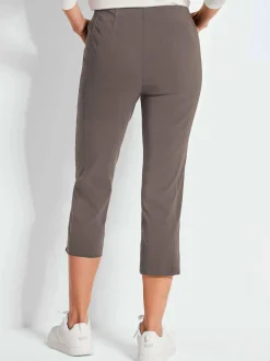 Goldner Damen Schlupfhosen in taupe