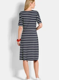 Goldner Damen Sommerkleider in marine