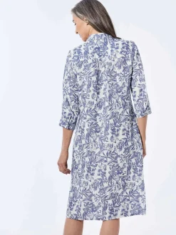 Goldner Damen Sommerkleider in marine