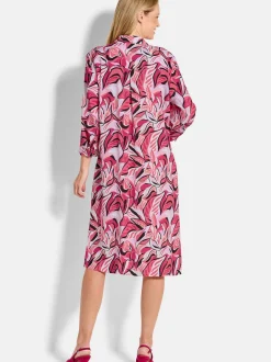Goldner Damen Sommerkleider in pink
