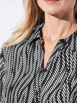 Goldner Damen Sommerkleider in schwarz