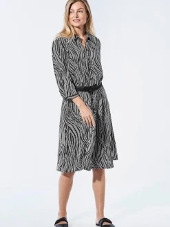 Goldner Damen Sommerkleider in schwarz