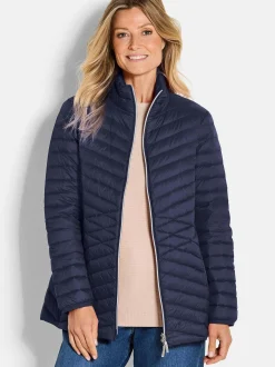 Goldner Damen Steppjacken in marine