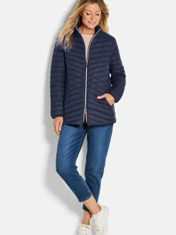 Goldner Damen Steppjacken in marine