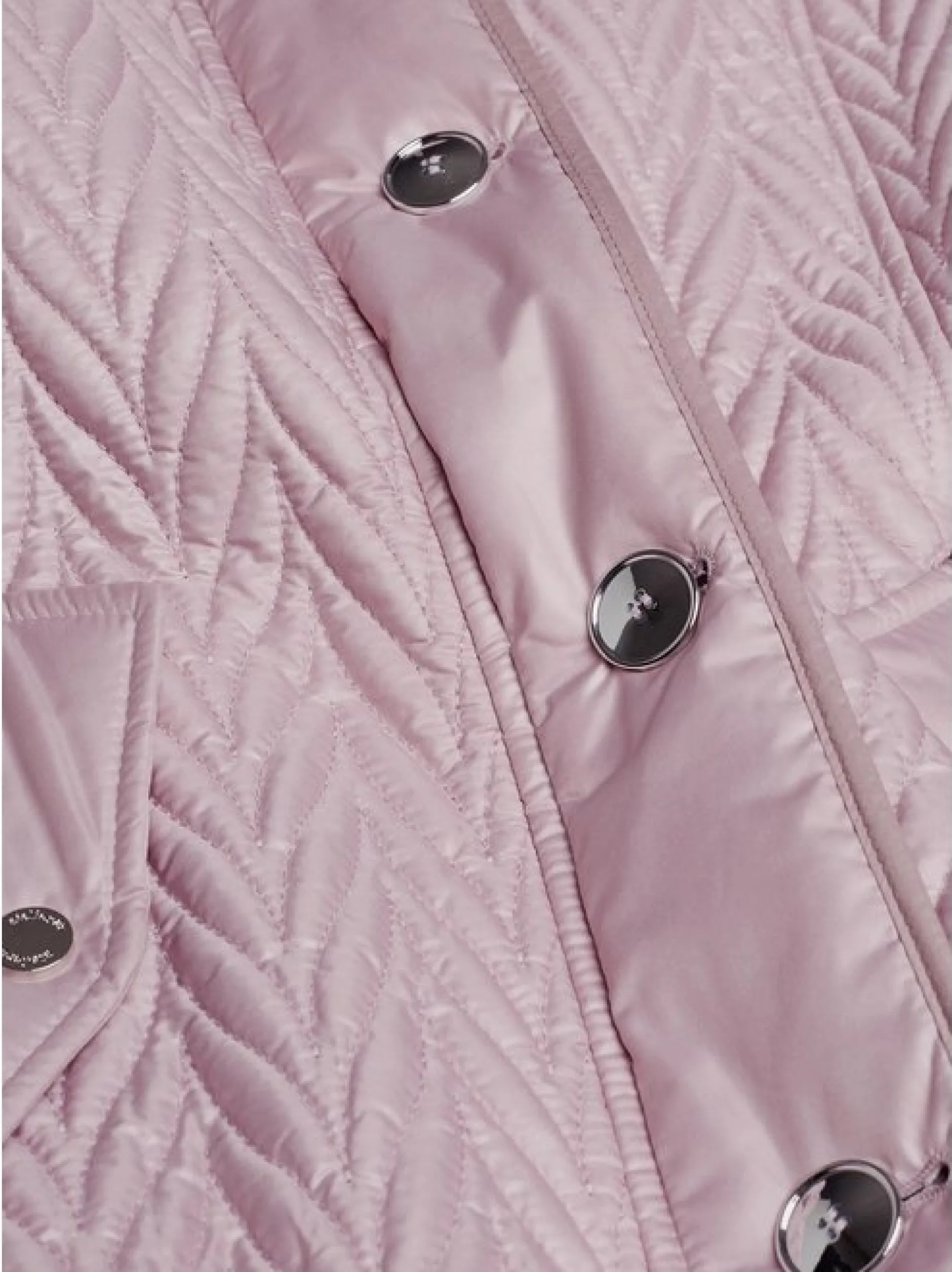 Goldner Damen Steppjacken in rosa